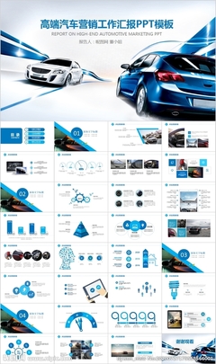 汽车营销策略 车展与4S店PPT高效结合